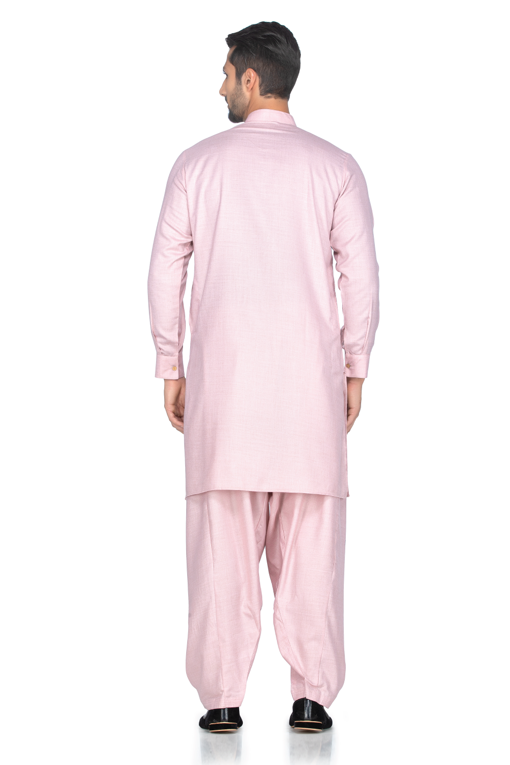 ELEGANT DUSKY PINK KURTA SALWAR WITH CHEST POCKET