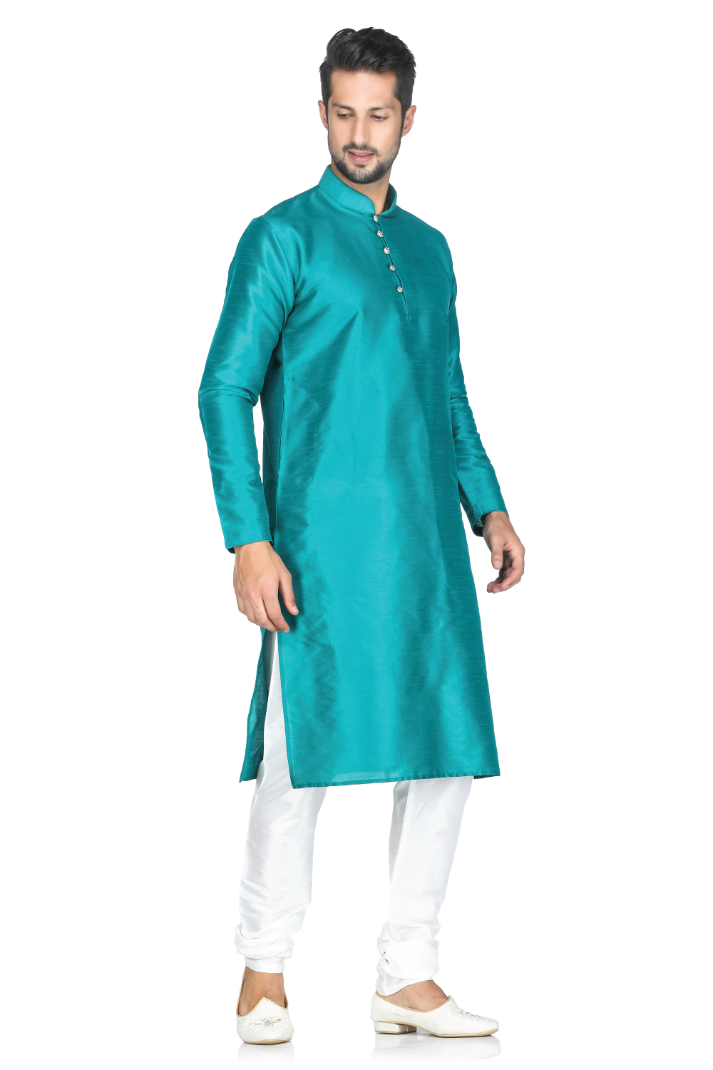 MUST HAVE PEACOCK GREEN KURTA PAJAMA