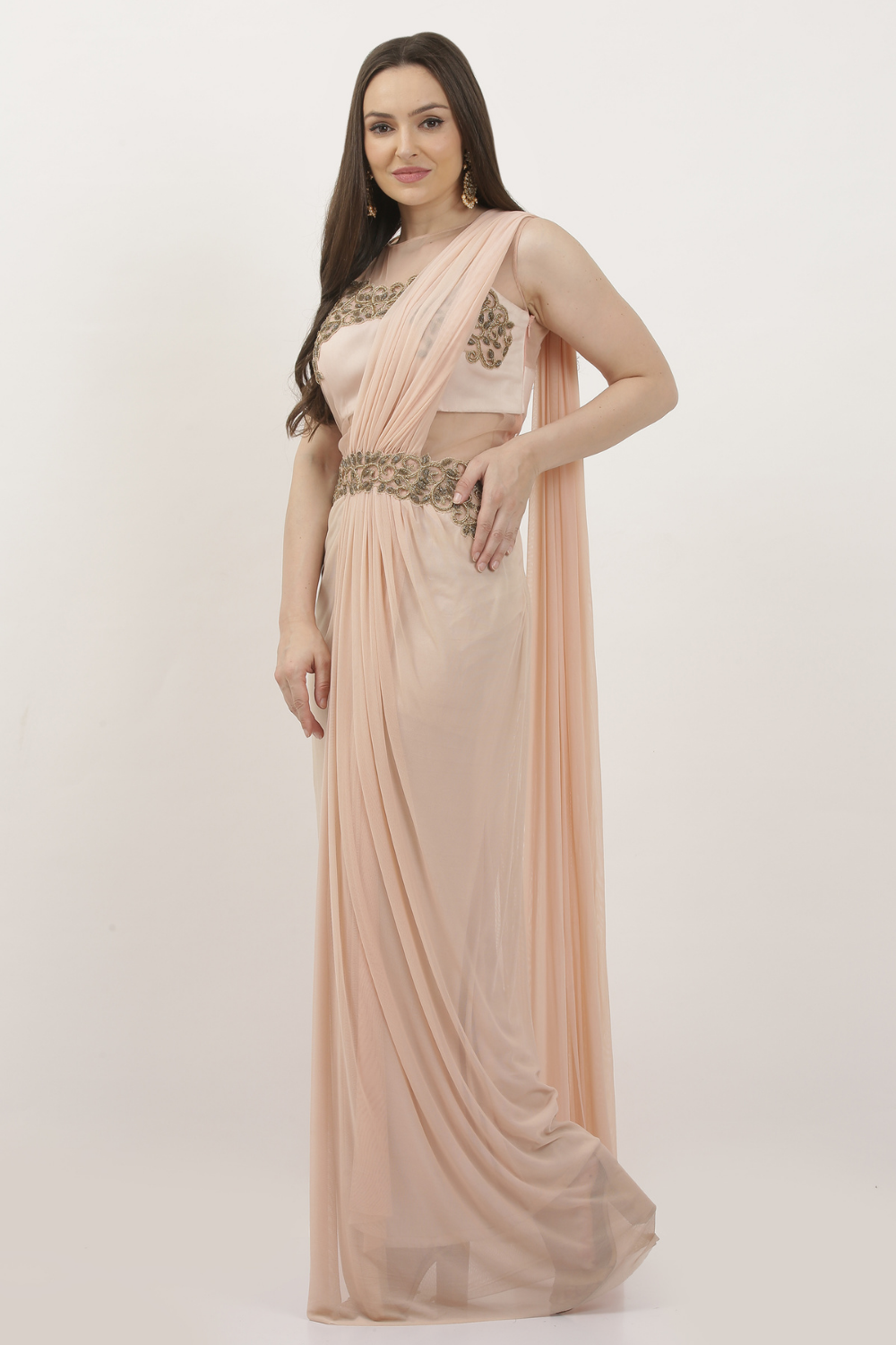 DRAPE GOWN