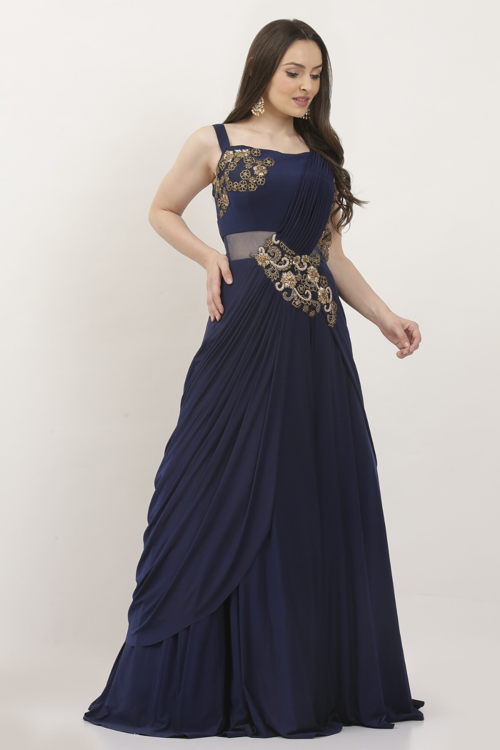 MIDNIGHT BLUE GOWN