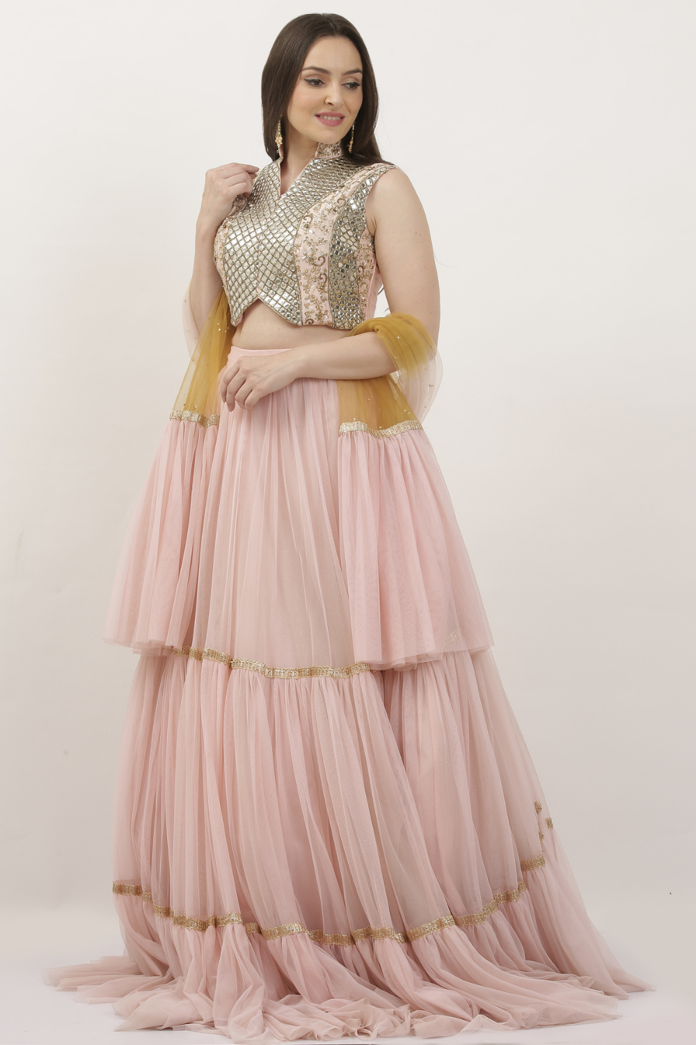 PINK LUSH LEHENGA