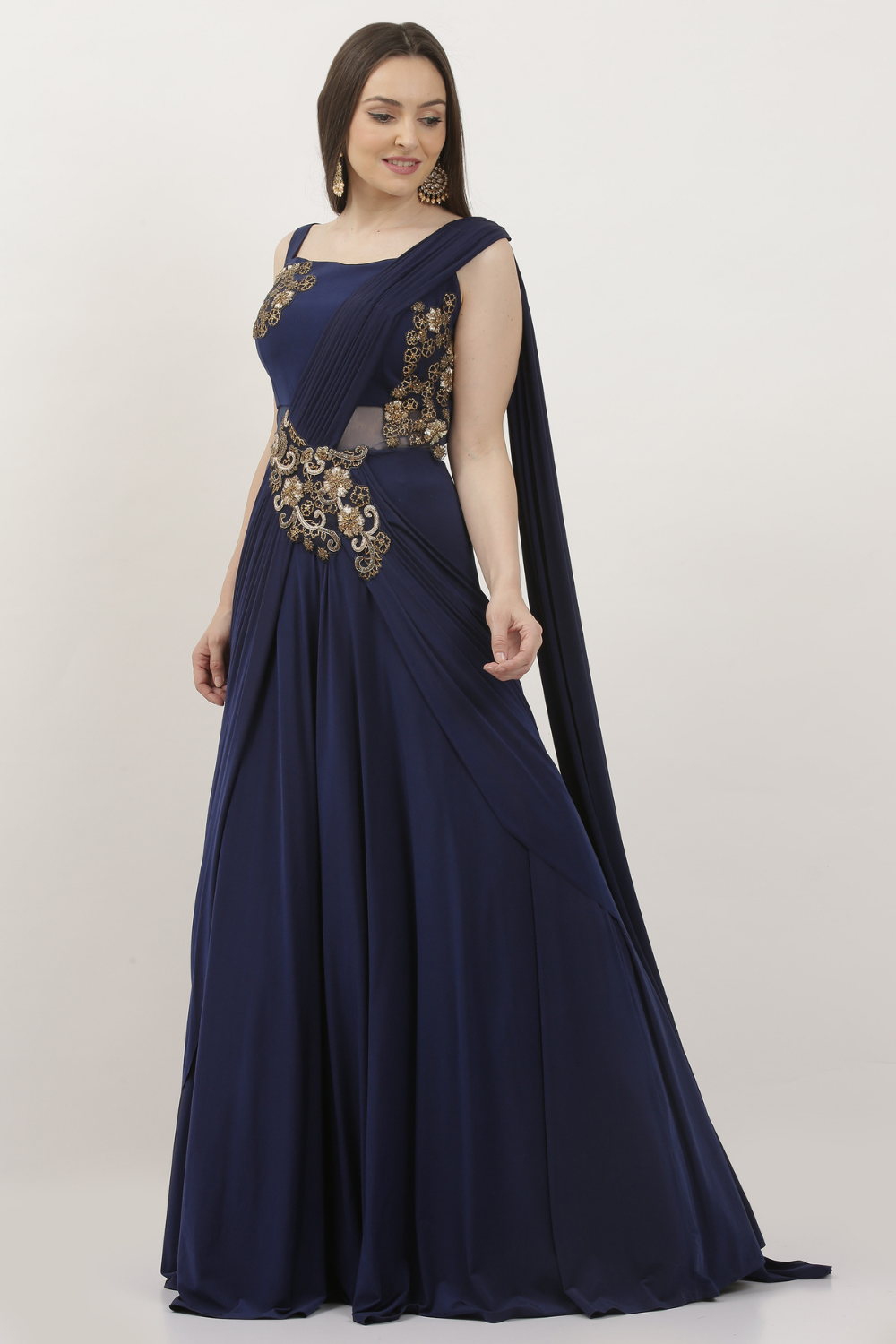 MIDNIGHT BLUE GOWN